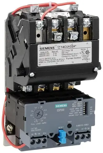 Siemens 14CUB12AA Heavy Duty Full Voltage Non-Reversing Non-Combination Motor Starter
