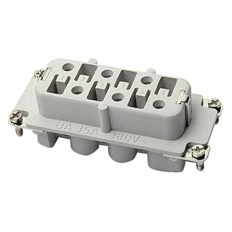 Pos-E-Kon FS106C female screw terminal insert 6 positions