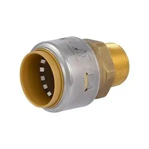 Sharkbite UR142 1 inches x 3/4 inches Male Reducing Adapter (Lead Free)