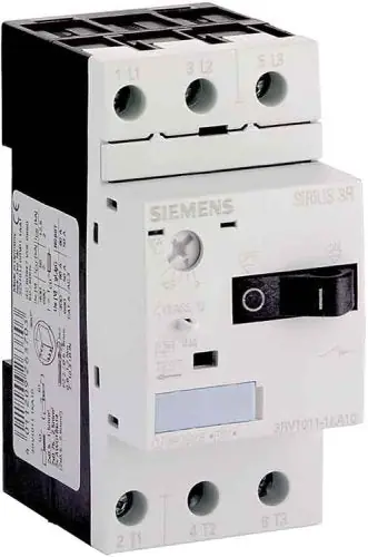 Siemens 3RV1011-0BA10 Automatic Switch 0.2A Regulation