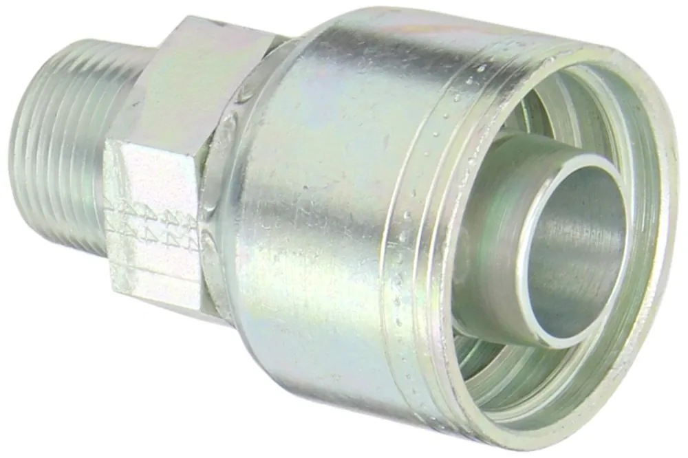 Eaton 1AA12MP16 Aeroquip Global TTC Crimp Hose Fitting 1 inches Hose ID, 3/4 inches - 14 Thread