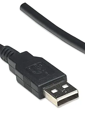 Manhattan Products 306089 Hi-Speed USB A Device Cable 480 Mbps 1.8 m (6 ft.)