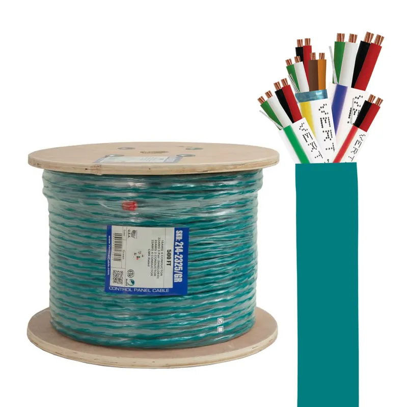 Vertical Cable 214-2325/GR Access Control Cable 500 ft