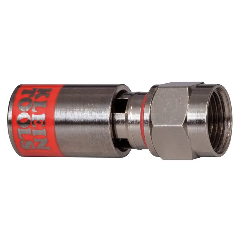 Klein Tools VDV812-615 Universal F Compression Connectors RG59 (10-Pack)