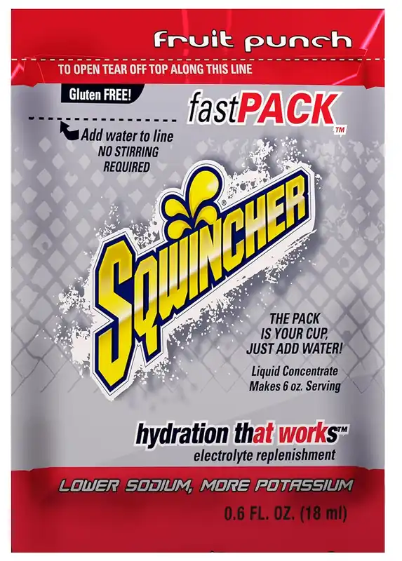 Sqwincher 015305-FP Fast Pack Liquid Concentrate Packet 6 oz (Pack of 50)