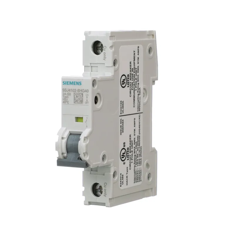 Siemens 5SJ4102-8HG40 Sentron Miniature Circuit Breaker 2 A