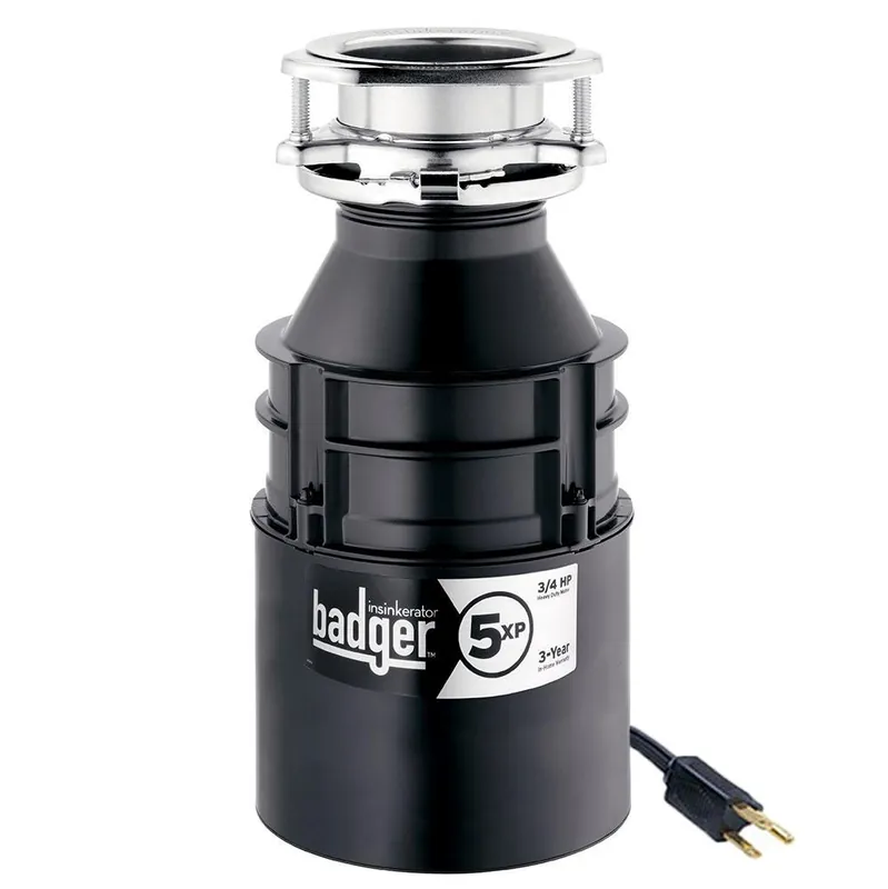 Insinkerator 80927A Badger 5XP Garbage Disposal w/ Power Cord 3/4 HP