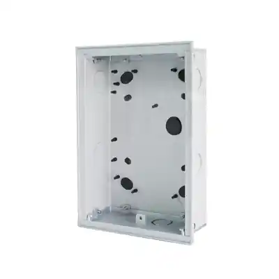 Abb 41022F Flush-Mounted Box, 2 Modules, Size 1/2, For 125mm Panel