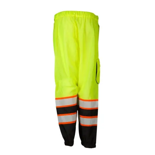 Ml Kishigo 3118-L/XL Brilliant Sereies Lime Class E Mesh Pants (L/XL)