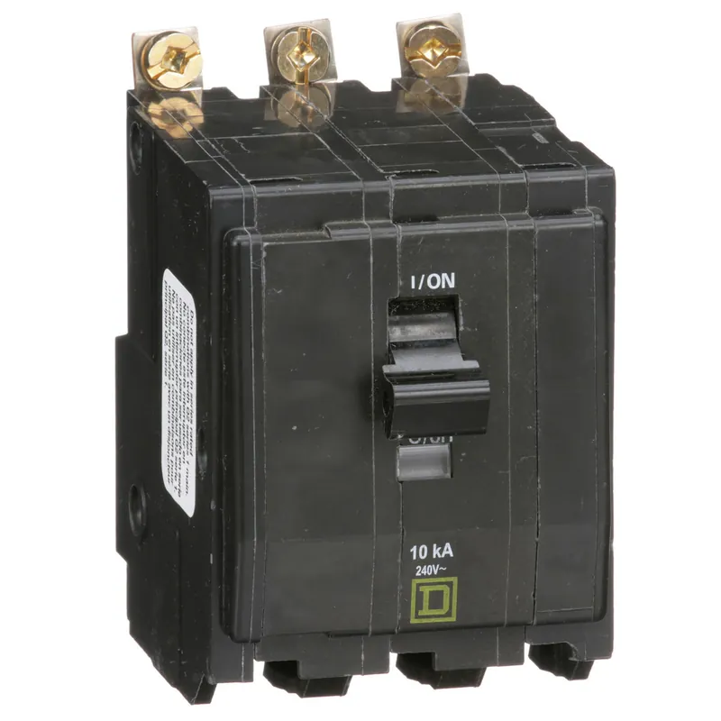Square D QOB310 Miniature Circuit Breaker 10 Amp 3 Pole