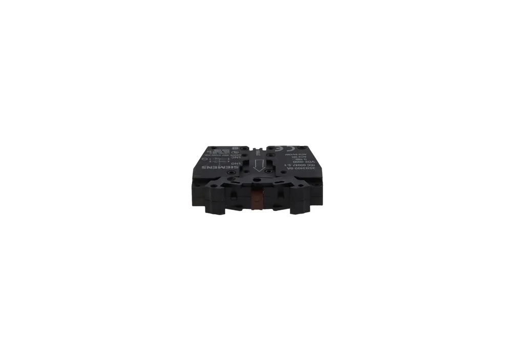 Siemens 3SB3400-0A Actuator-/Indicator Component Contact Block 400/300 VAC 24 VDC 6 Amp REPLACEMENT 3SU1400-1AA10-1FA0