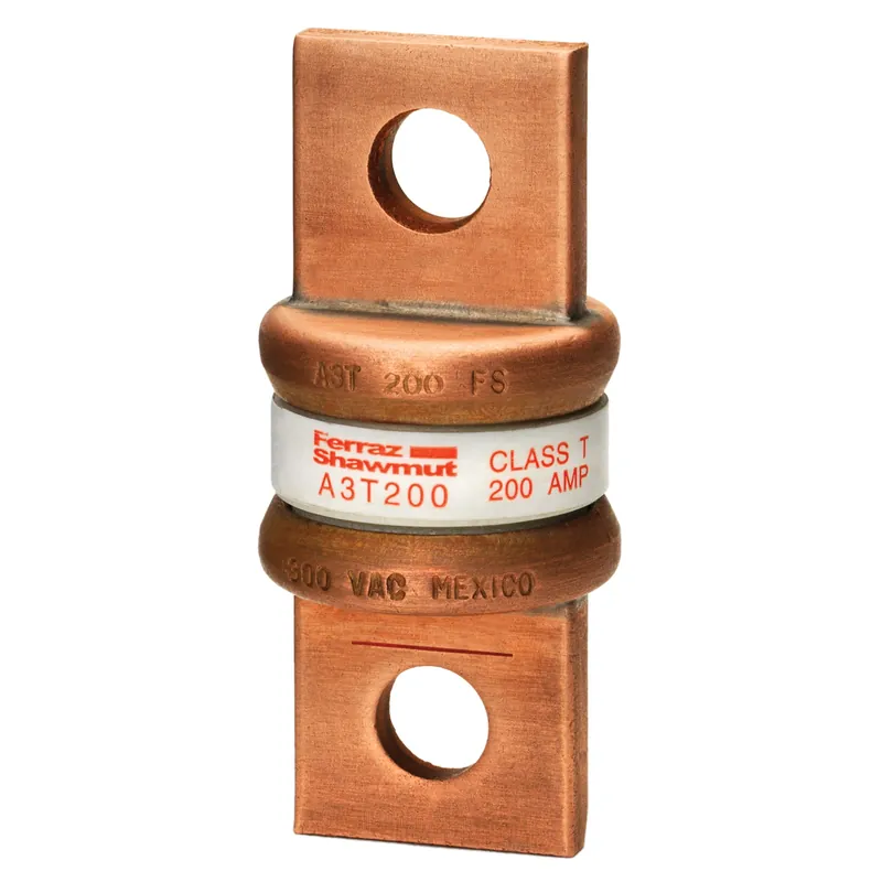 Mersen A3T200 Fuse A3T - Class T - Fast-Acting 300VAC 160VDC 200A Blade