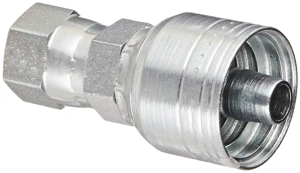 Eaton 1AA6FJ6 Aeroquip Global TTC Crimp Hose Fitting 3/8 inches Hose ID