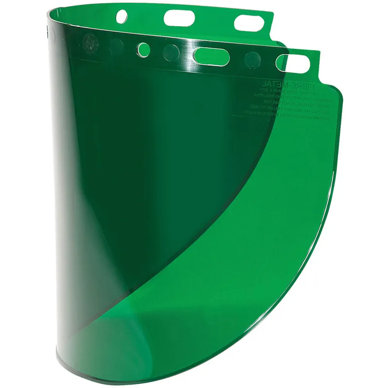 Fibre-Metal 4178-DGN Dark Green Propionate Faceshield 8 x 16.5 inch