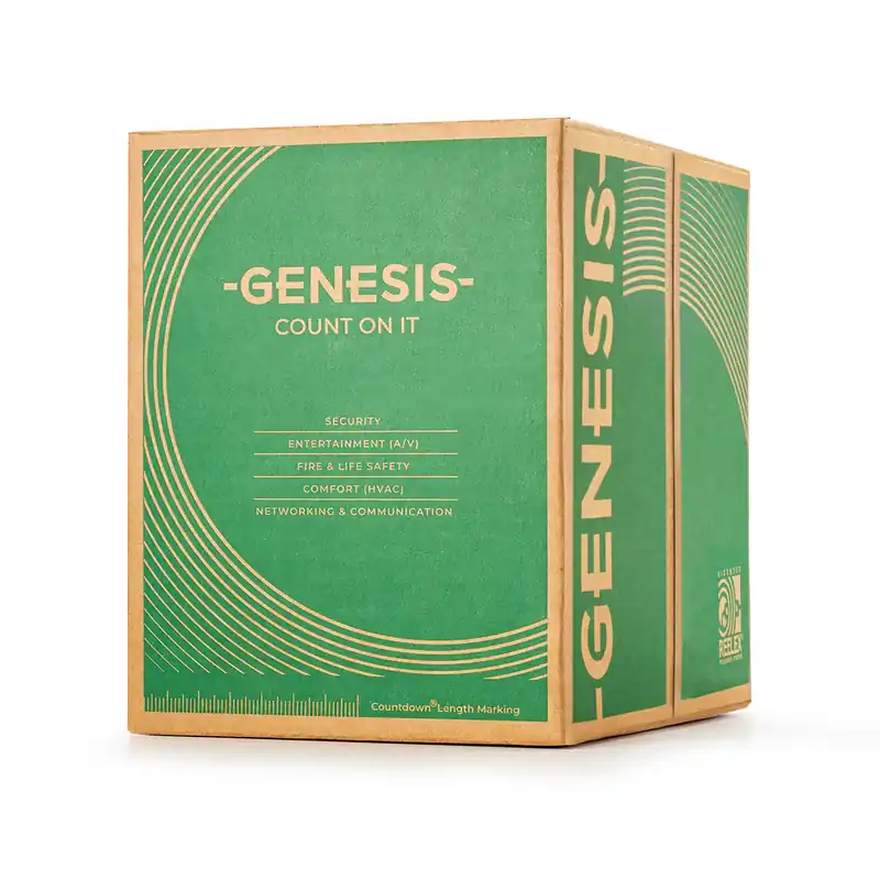 Genesis Cable 32145512 Multiconductor Shielded Cable Plenum 500 ft