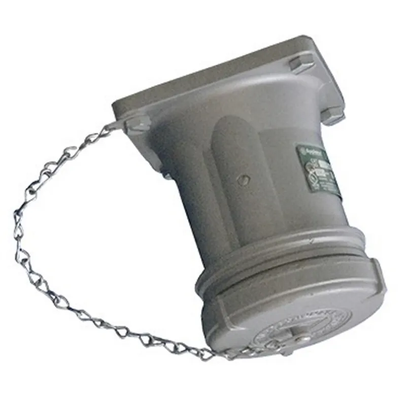 Appleton ADR1034 Powertite Grounding Style 2 Polarized Receptacle 100 Amp 4-Pole 3-Wire