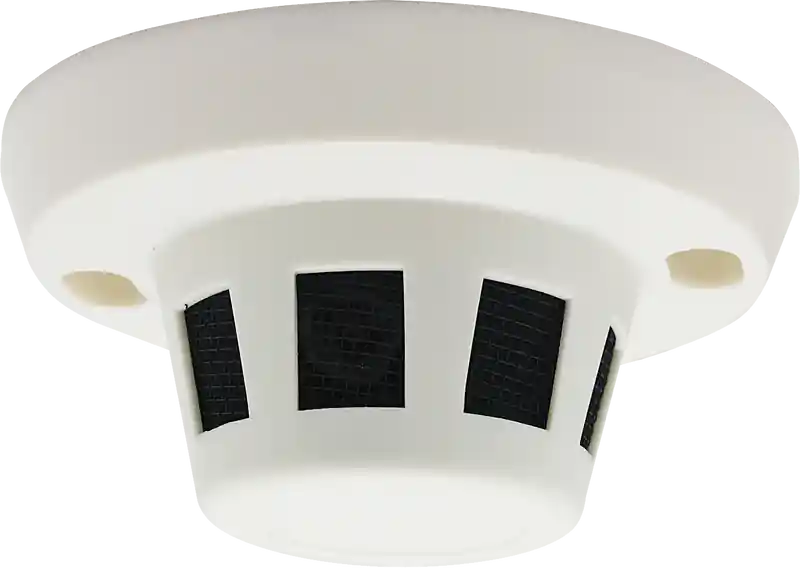 Invid Tech ELEV-ALLSMOKE5 5 Megapixel TVI/AHD/CVI/CVBS Indoor Covert Smoke Detector Housing, D-WDR, DC12V