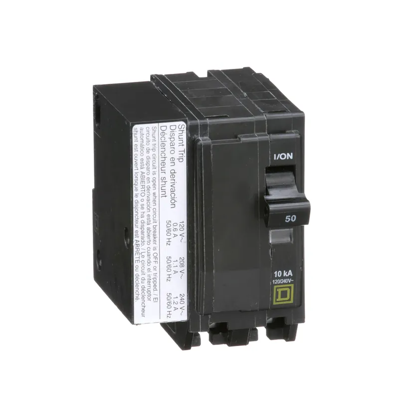 Square D QO2501021 Miniature Circuit Breaker 120/240V 50 Amp