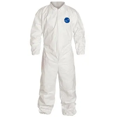 Dupont TY125SWH3X00 Coveralls, Disp Tyvek Wht Size 3X