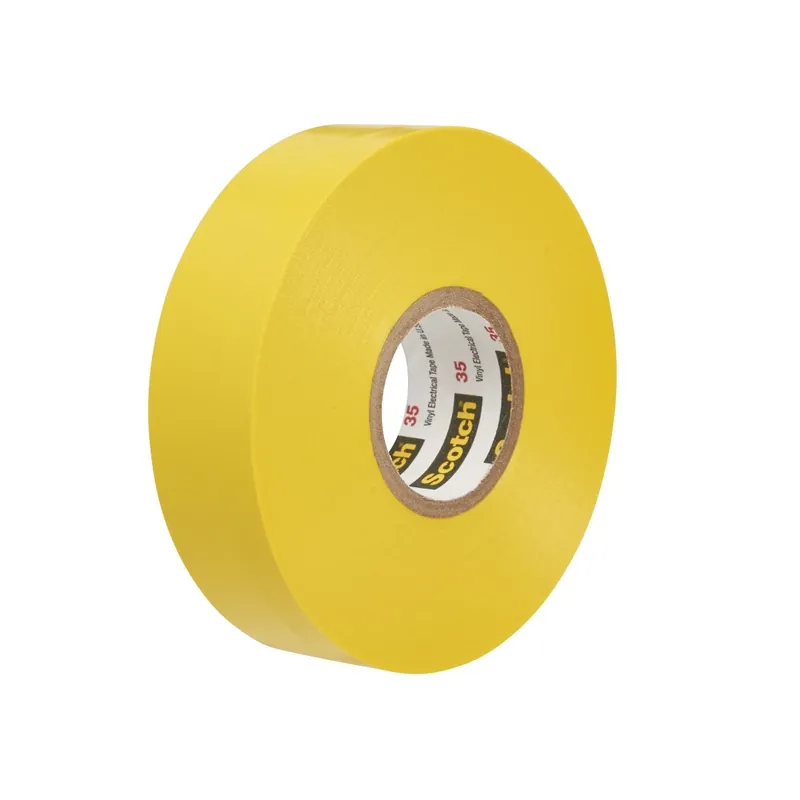 3M 10257 Scotch 35 Polyvinyl Chloride Color Coding Electrical Tape 1250V/mil 20 feet Length x 1/2 inches Width