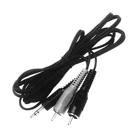 Calrad 55-899s-12 Stereo Y Adapter Single 3.5mm Male to RCA Males (12 ft)
