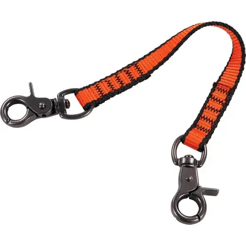 Ergodyne 19263 Squids 3153 Web Lanyard with Dual Trigger Hooks 5 lbs (S, Pack of 3)