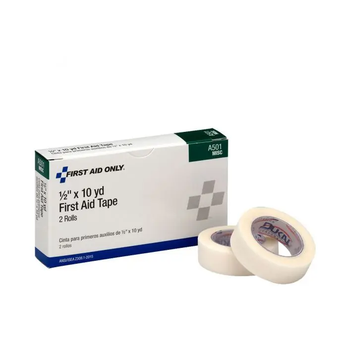 First Aid AN5111 First Aid Tape 1/2 inchesx2.5 yd. (2/Box)