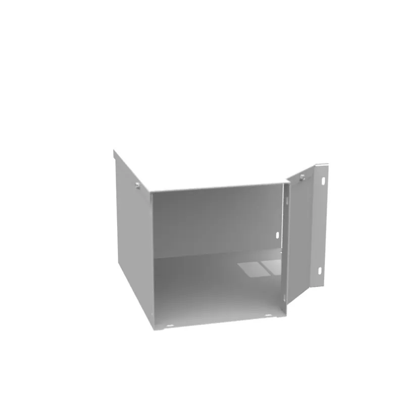 Milbank 88GFL90S Wireway Elbow 90 Side Opening ANSI 61 Gray Steel