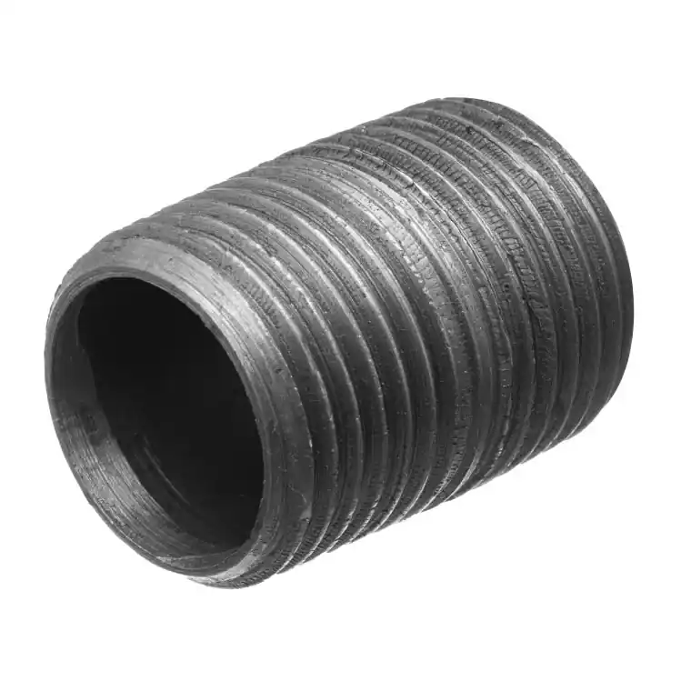 Anvil 0830018008 Pipe Nipple - Black-Coated Steel 1/2 inches NPT 10 inches Long