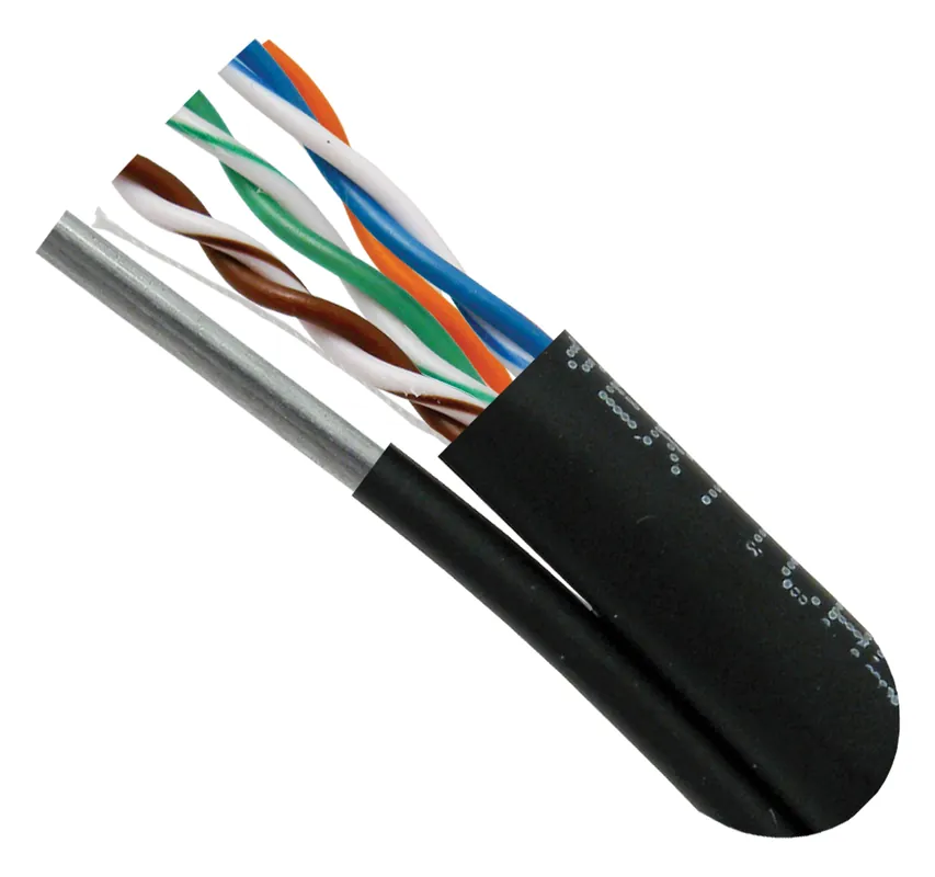 Vertical Cable 059-497/MESG CAT5e Outdoor Rated Cable with Messenger 1000ft