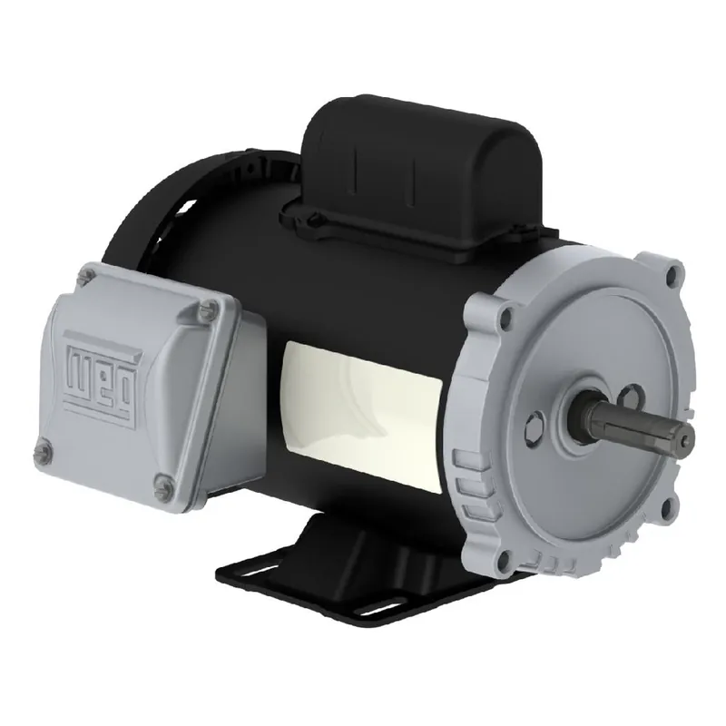Weg .3318ES1BW56C-S Motor, 0.33 HP, 1800 RPM, TEFC, W56C FRAME, 115/208-230 VOLTS