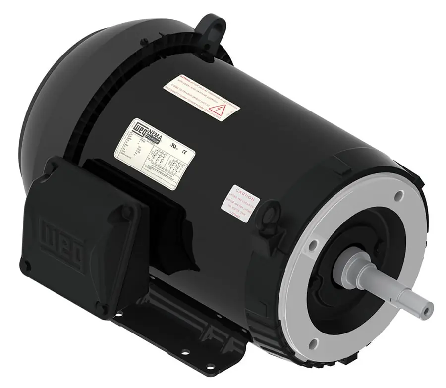 Weg 00718ET3E213JM-S Weg AC Motor 7.5 hp REPLACES 00718EP3E213JM-S