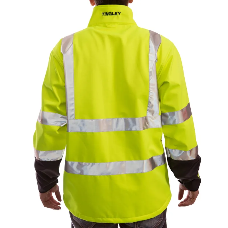 Tingley J25022-M Phase Hi-Vis Class 3 Jacket Breathable Zipper Fly Front - Size M