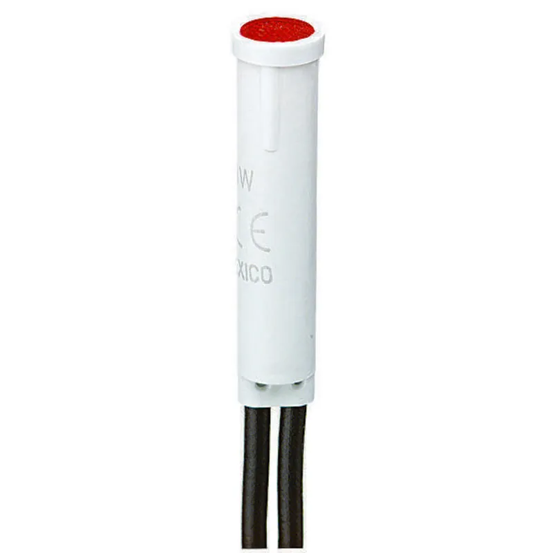Ideal 777331 Indicator Light, Miniature, Flush, 1/3 W, 5/16 IN Diameter