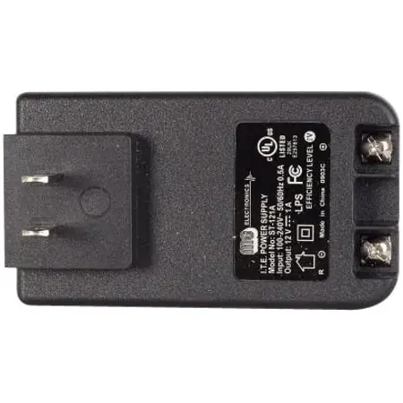 Mg Electronics ST-121A 12VDC 1A Power Supply with Screw Terminals
