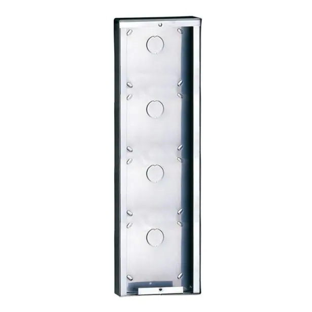 Comelit 3316/4L I Kall 4 Module Stainless Steel Surface-mounting Box
