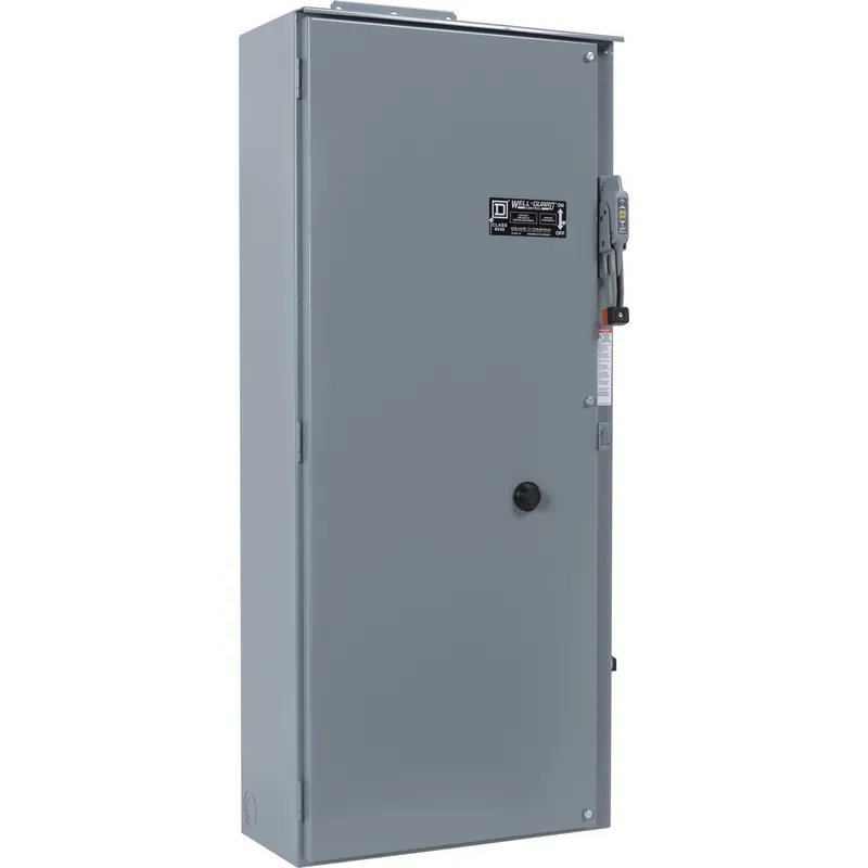 Square D 8940SSF4100 Pump Panel 440/480 VAC 135 Amp 100 Hp 3-Pole NEMA 3R Full Voltage Fusible Switch