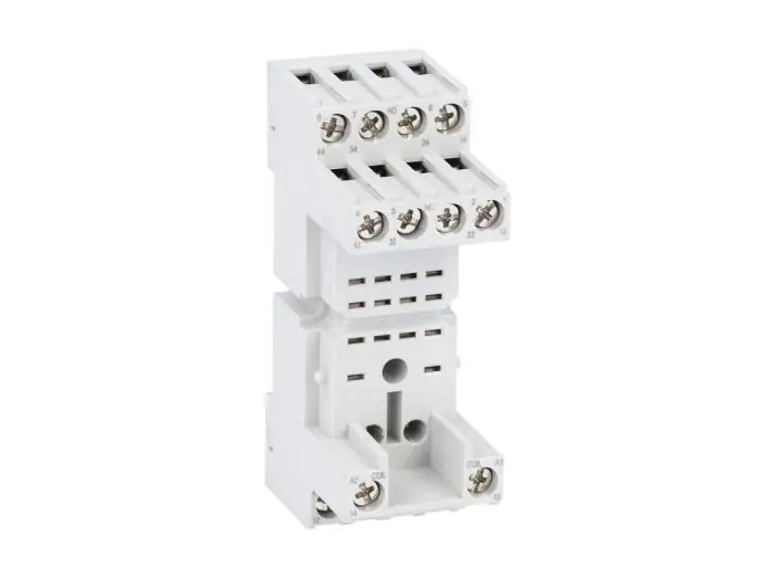 Lovato HR6XS42 Socket For Relay With 4 C/O Contacts