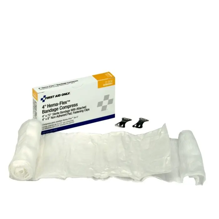 First Aid 2-004 4 inches Bandage Compress