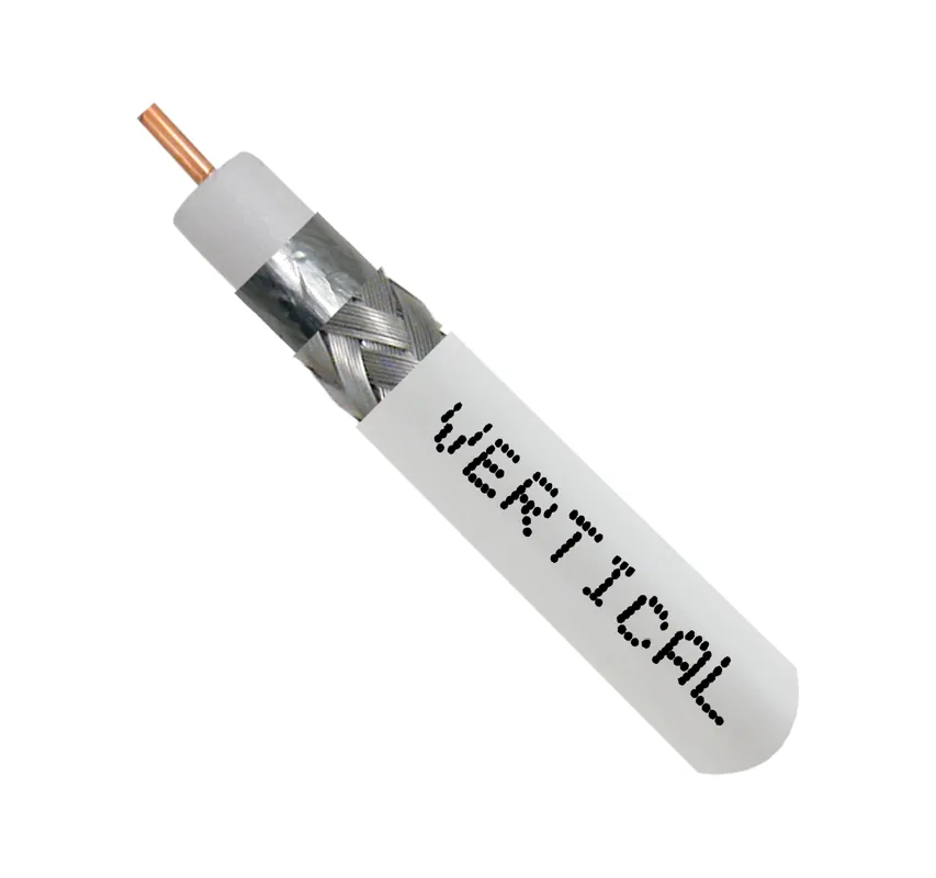 Vertical Cable 107-1237WH6S1BX RG6 Coaxial Cable 1000 ft Pull Box