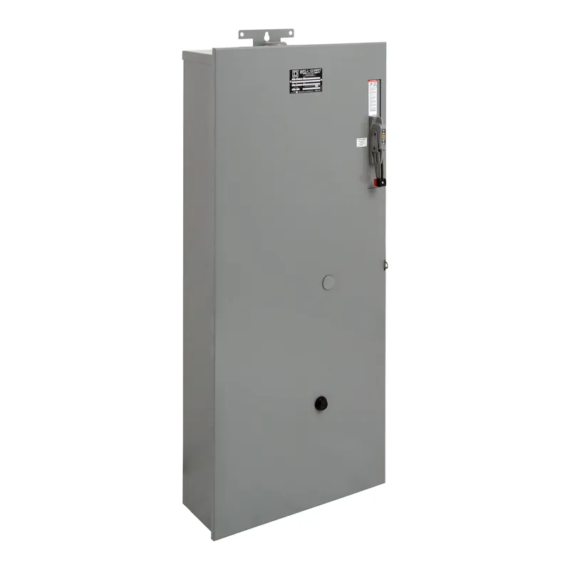 Square D 8940XE3S2V06H30 Pump Panel, NEMA Type S, Well Guard, Oil Field, Size 3, 90A, 50HP, HLL36100M73 Circuit Breaker, Motor Logic SSOLR, 480VAC 60Hz Coil, NEMA 3R