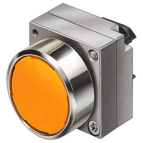 Siemens 3SB3501-0DA01 Pushbutton Flush Cap Maintained