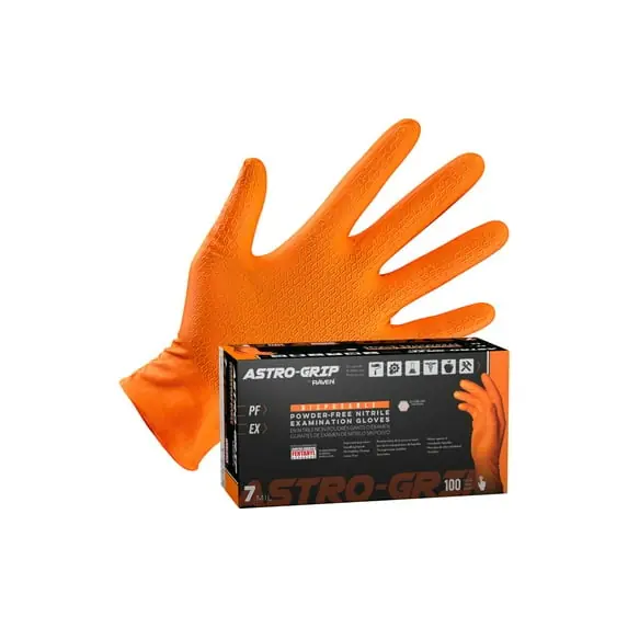Sas Safety 66475 Astro-Grip Disposable Gloves 2XL