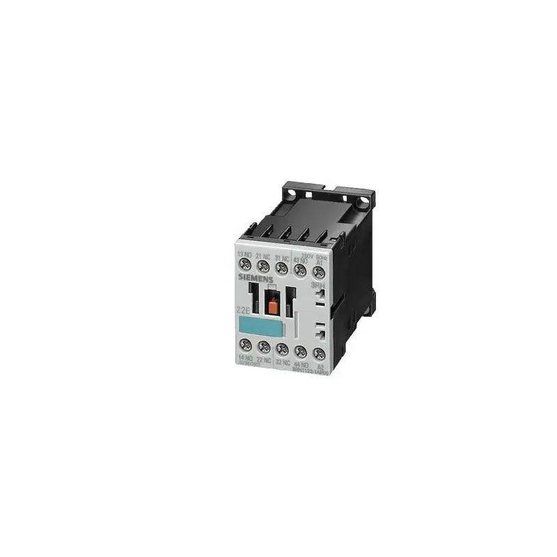 Siemens 3RH1131-1AF00 Contactor Relay 690 VAC/220 VDC 110 VAC 10 Amp 3NO 1NC 4-Pole AC Operated