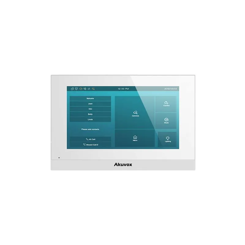 Akuvox C313S-WHITE 7 inches Indoor Intercom Monitor