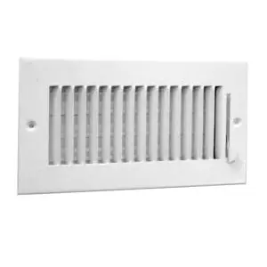 Hart & Cooley 043892 684M 4-Way Sidewall/Ceiling Register 12 x 12 in