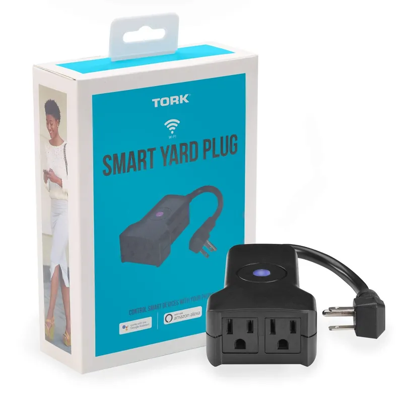 Nsi WFOP2 Wi-Fi Plug Outdoor Dual Receptacle 120V