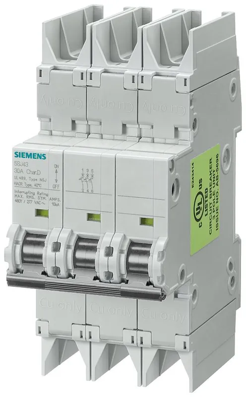 Siemens 5SJ4330-8HG42 Sentron Miniature Circuit Breaker 30 A