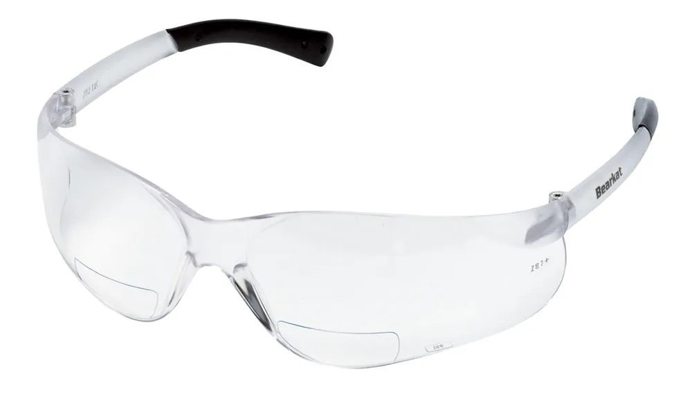 Crews BKH25 Bearkat Magnifier Safety Glasses 2.5 Diopter