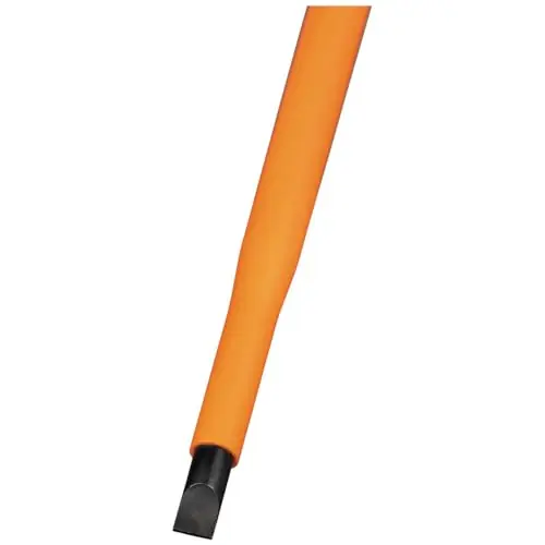 Klein Tools 6866INS Insulated Screwdriver, 1000V 5/16-Inch Cabinet Tip, Screwdriver with 6-Inch Shank